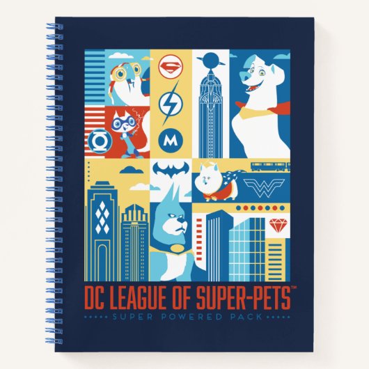 Super Powered Pack Art Deco Metropolis Notitieboek (Voorkant)