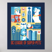 Super Powered Pack Art Deco Metropolis Poster (Voorkant)