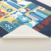 Super Powered Pack Art Deco Metropolis Sherpa Deken (3/4)