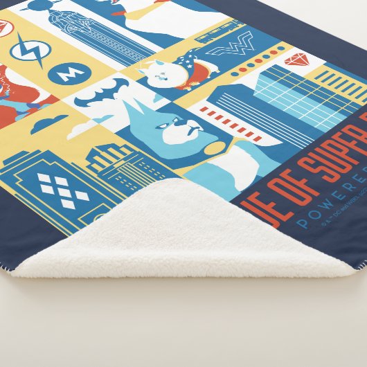 Super Powered Pack Art Deco Metropolis Sherpa Deken (3/4)