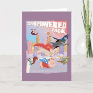 Super Powered Pack Metropolis Illustratie Kaart