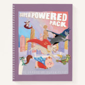 Super Powered Pack Metropolis Illustratie Notitieboek (Voorkant)
