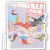 Super Powered Pack Metropolis Illustratie Sticker (Voorkant)