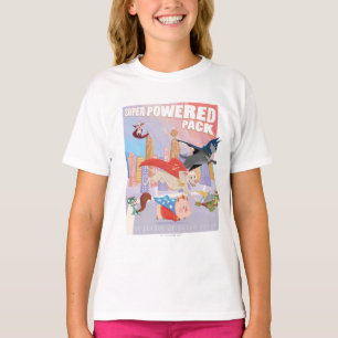 Super Powered Pack Metropolis Illustratie T-shirt