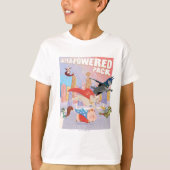 Super Powered Pack Metropolis Illustratie T-shirt (Voorkant)