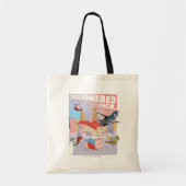 Super Powered Pack Metropolis Illustratie Tote Bag (Voorkant)