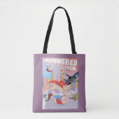 Super Powered Pack Metropolis Illustratie Tote Bag (Voorkant)