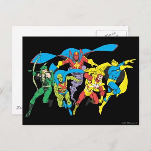 Super Powers™ Collectie 10 Briefkaart (Voorkant / Achterkant)