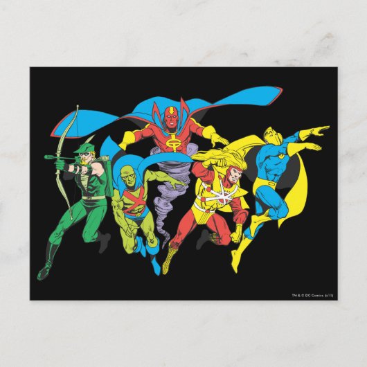 Super Powers™ Collectie 10 Briefkaart (Voorkant)