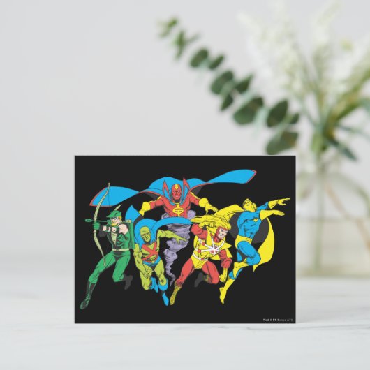 Super Powers™ Collectie 10 Briefkaart (Staand voorkant)