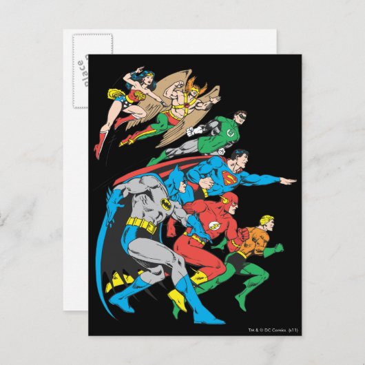 Super Powers™ Collectie 12 Briefkaart (Voorkant / Achterkant)