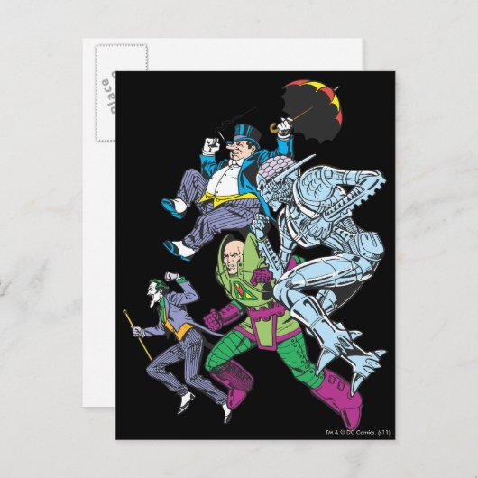 Super Powers™ Collectie 13 Briefkaart (Voorkant / Achterkant)