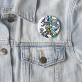 Super Powers™ Collectie 13 Ronde Button 5,7 Cm (In situ)