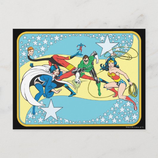 Super Powers™ Collectie 14 Briefkaart (Voorkant)