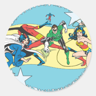 Super Powers™ Collectie 14 Ronde Sticker