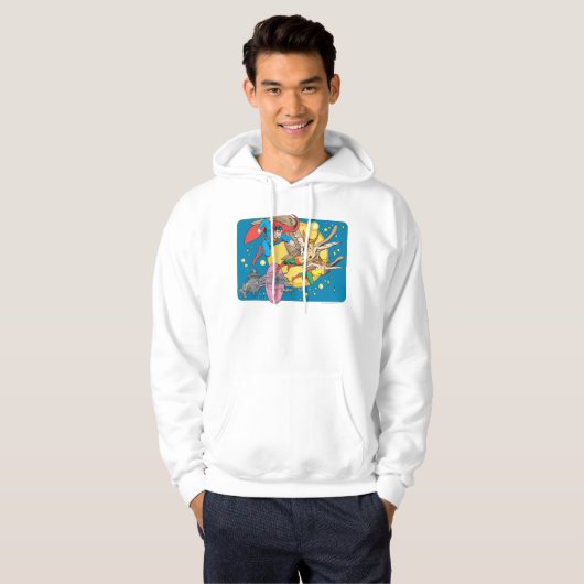 Super Powers™ Collectie 15 Hoodie (Voorkant volledig)