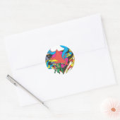 Super Powers™ Collectie 16 Ronde Sticker (Envelop)