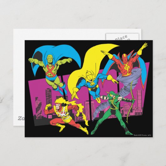 Super Powers™ Collectie 17 Briefkaart (Voorkant / Achterkant)