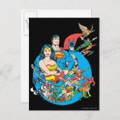 Super Powers™ Collectie 1 Briefkaart (Voorkant / Achterkant)