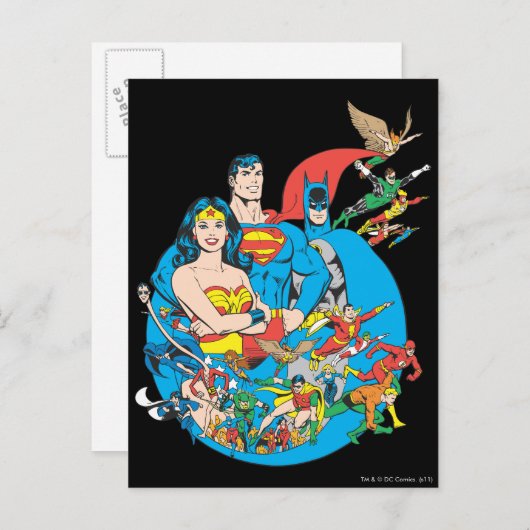 Super Powers™ Collectie 1 Briefkaart (Voorkant / Achterkant)