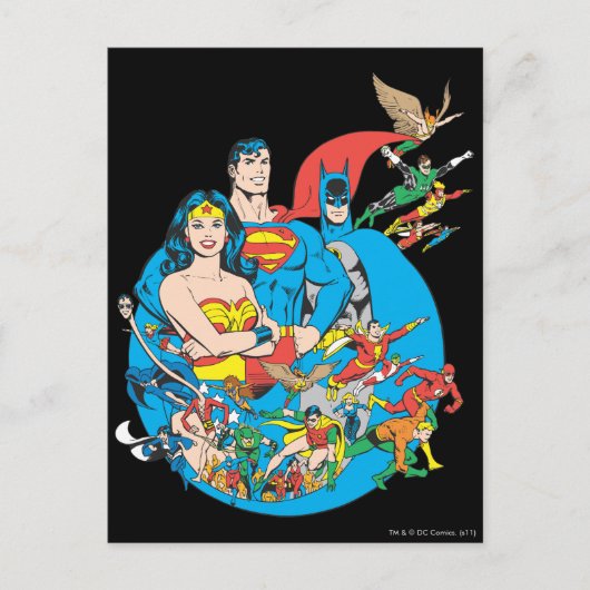 Super Powers™ Collectie 1 Briefkaart (Voorkant)