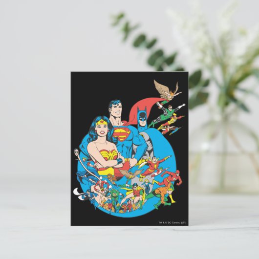 Super Powers™ Collectie 1 Briefkaart (Staand voorkant)