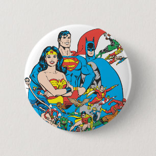 Super Powers™ Collectie 1 Ronde Button 5,7 Cm