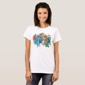 Super Powers™ Collectie 2 T-shirt (Voorkant volledig)