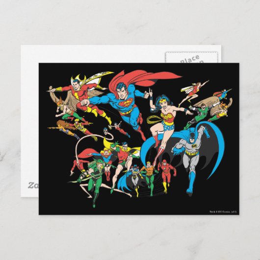 Super Powers™ Collectie 3 Briefkaart (Voorkant / Achterkant)