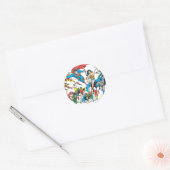 Super Powers™ Collectie 3 Ronde Sticker (Envelop)