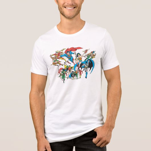 Super Powers™ Collectie 3 Tri-Blend Shirt (Voorkant)