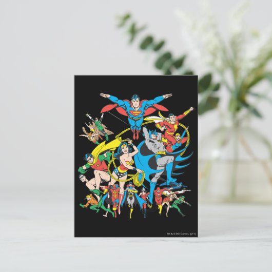Super Powers™ Collectie 4 Briefkaart (Staand voorkant)