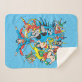 Super Powers™ Collectie 4 Sherpa Deken (Voorkant (horizontaal))