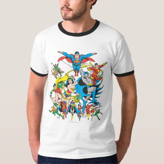 Super Powers™ Collectie 4 T-shirt (Voorkant)