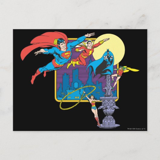 Super Powers™ Collectie 5 Briefkaart (Voorkant)