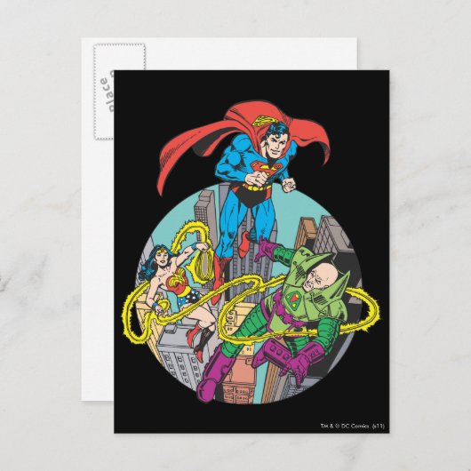 Super Powers™ Collectie 6 Briefkaart (Voorkant / Achterkant)