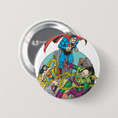 Super Powers™ Collectie 6 Ronde Button 5,7 Cm (Voorkant /achterkant)