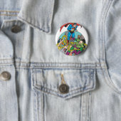 Super Powers™ Collectie 6 Ronde Button 5,7 Cm (In situ)