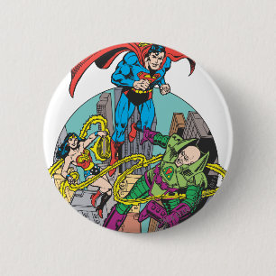 Super Powers™ Collectie 6 Ronde Button 5,7 Cm