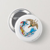 Super Powers™ Collectie 7 Ronde Button 5,7 Cm (Voorkant /achterkant)