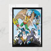 Super Powers™ Collectie 9 Briefkaart (Voorkant / Achterkant)