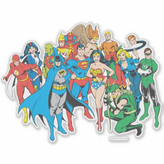Super Powers™-Collectie Sticker (Voorkant)