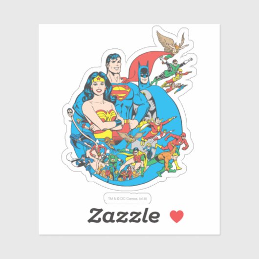 Super Powers™-Collectie Sticker (Vel)