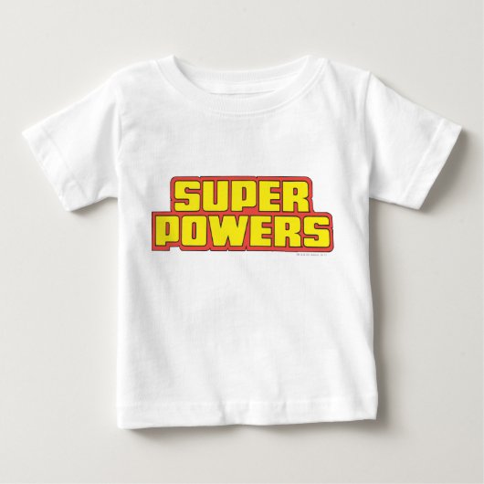 Super Powers™ Logo geel (Voorkant)