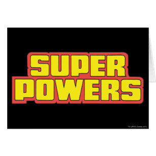 Super Powers™ Logo geel