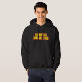 Super Powers™ Logo geel Hoodie (Voorkant volledig)