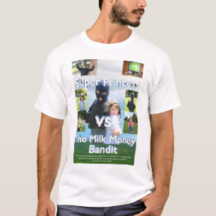 Super Princess vs. het T-shirt met de melkgeldbank