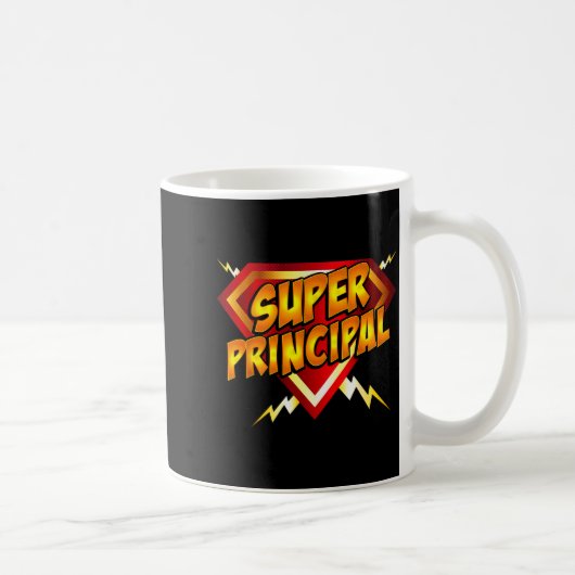 Super Principal Back To School Educational Superhe Koffiemok (Rechts)