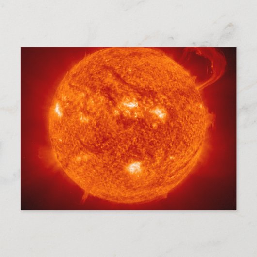 Super Prominence - Zon in de ruimte Briefkaart (Voorkant)