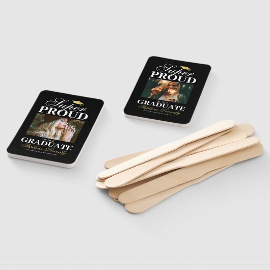 Super Proud Afstuderen foto-handboek Handwaaier (Niet-gemonteerd)